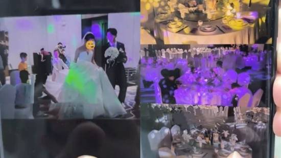 新人花6.6万定制婚礼被打绿光 婚礼像“迪厅”