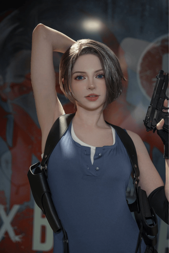 碍事梨体模再COS“自己”：看见木桶必须坐上去！