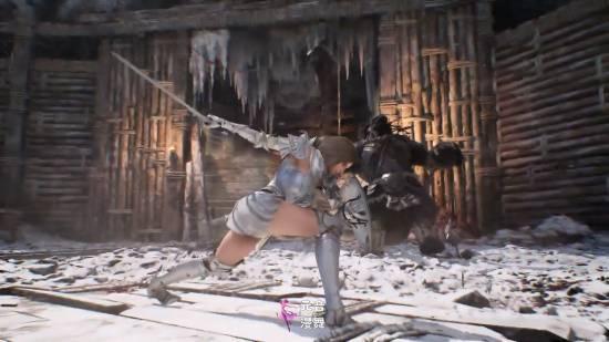 《洛奇英雄传》新作美女战斗画面！大白腿太爱了